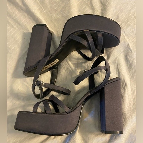 Madden Twinkle Y2K platform vintage retro club kid size 8-1/2 - Picture 4 of 4